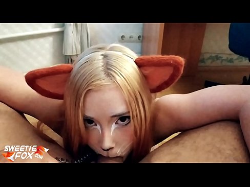 ❤️ Kitsune yutmoq Dik va uning og'ziga cum ❤️  seks  bizda uz.porn-93.ru ﹏